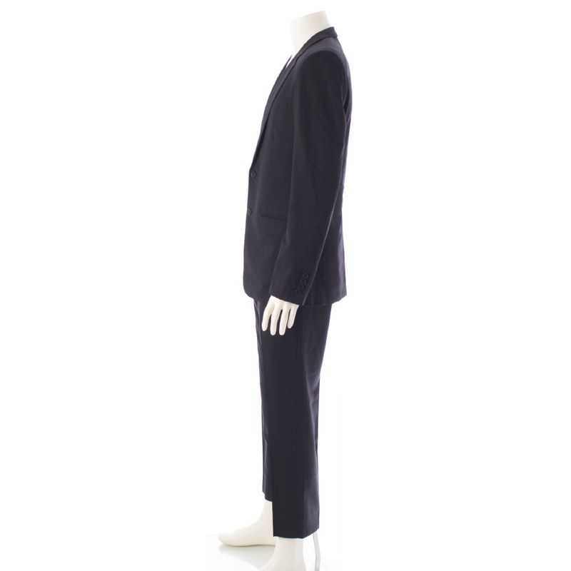 Saint Laurent 12 Years Wool Silk Eddy Period Eddy Liman 2B Suit Jacket Slacks