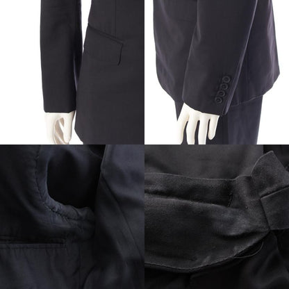 Saint Laurent 12 Years Wool Silk Eddy Period Eddy Liman 2B Suit Jacket Slacks