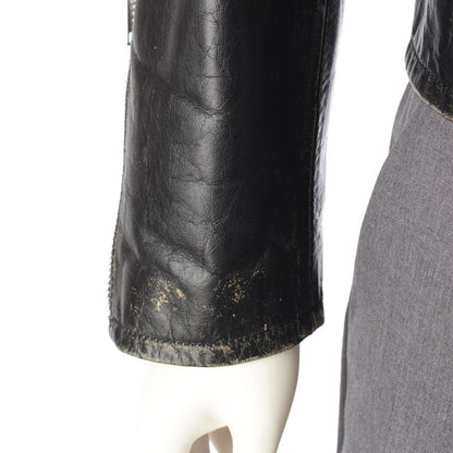 Saint Laurent 16AW L01 Cowhide Distressed Double Riders Jacket Outerwear 397290