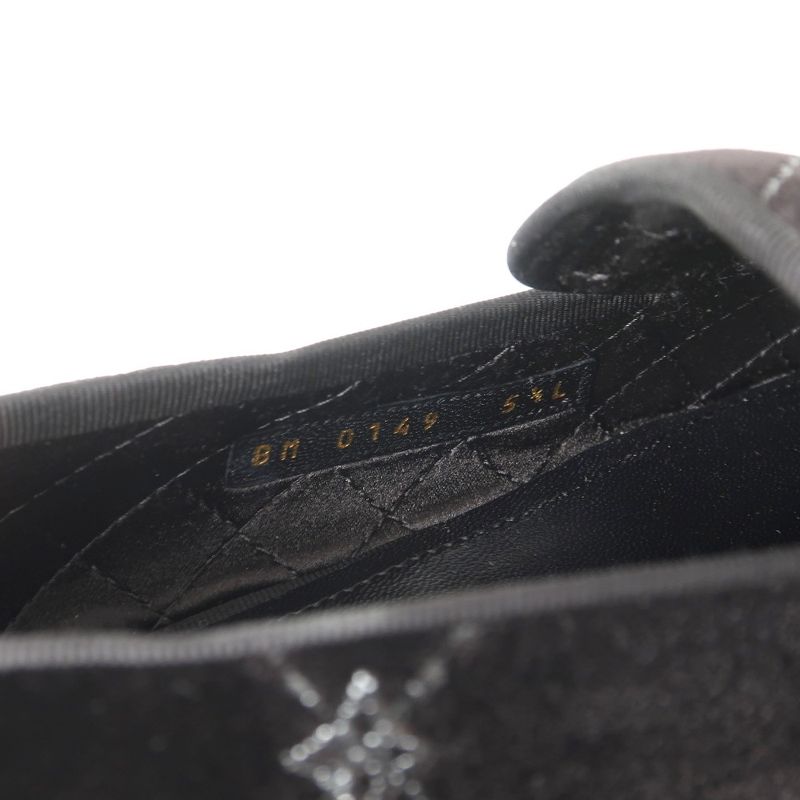 Louis Vuitton Auteuil Loafers 5.5 Velour Slip Ons