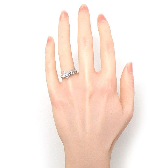 Chanel Ring Comet J11457 Shooting Star Motif Half Circle Pave 27 Points Diamond