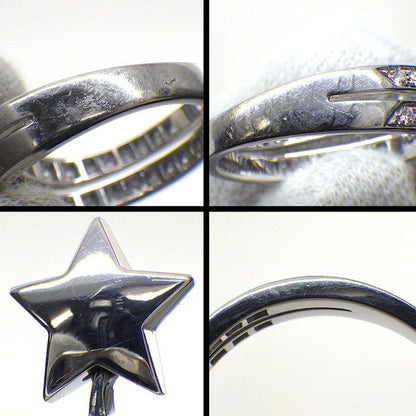 Chanel Ring Comet J10812 Shooting Star Motif Half Circle Pave 39 Points Diamond