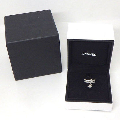 Chanel Ring Comet J10812 Shooting Star Motif Half Circle Pave 39 Points Diamond