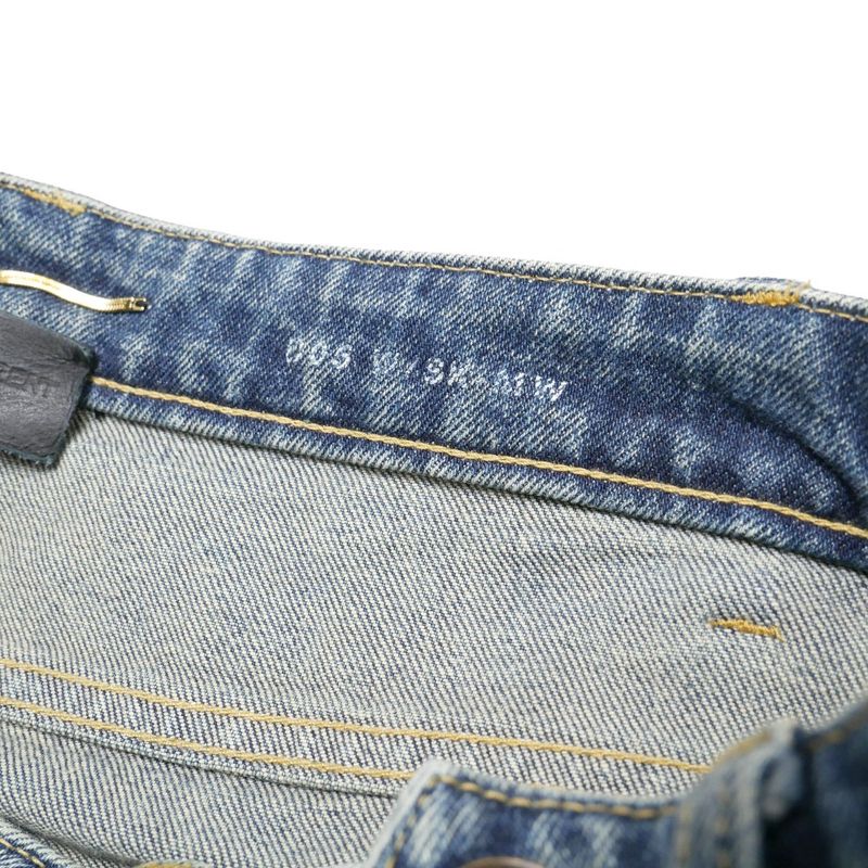 Saint Laurent Paris Skinny Pants 25 Denim Jeans Indigo
