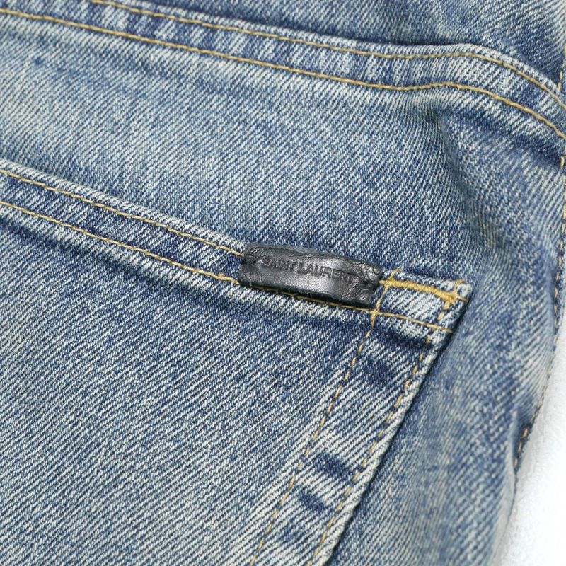 Saint Laurent Paris Skinny Pants 25 Denim Jeans Indigo