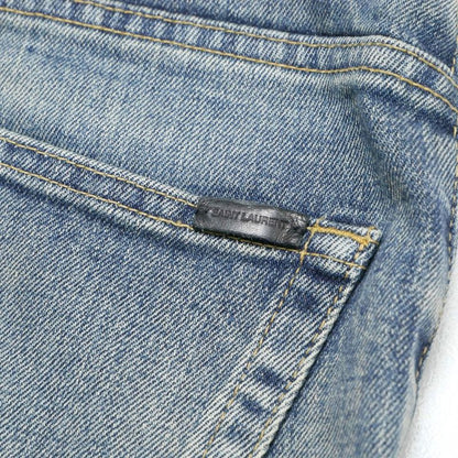 Saint Laurent Paris Skinny Pants 25 Denim Jeans Indigo