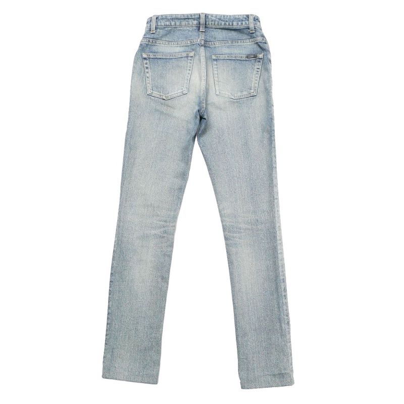 Saint Laurent Paris Skinny Pants 25 Denim Jeans Indigo