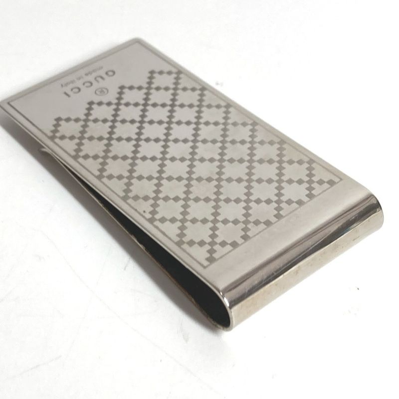 Gucci Money Clip Logo Sv925 Silver