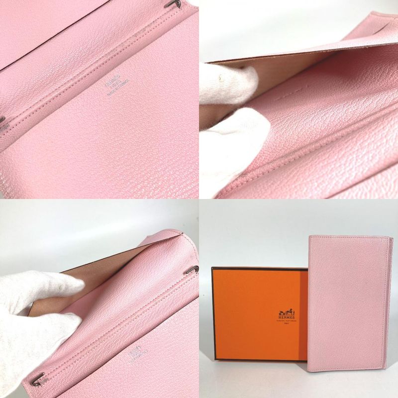 Hermes Notebook Cabas - Agenda Vision Agenda Vision Chevre Rose Sakura Pink