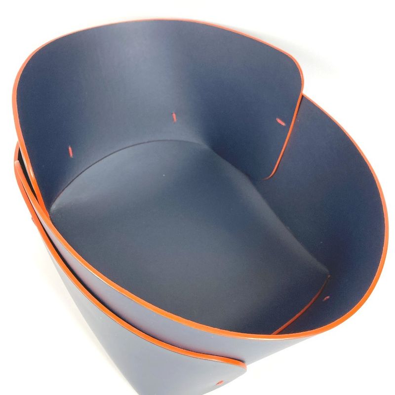 Louis Vuitton Object Overlay Bowl Leather Navy