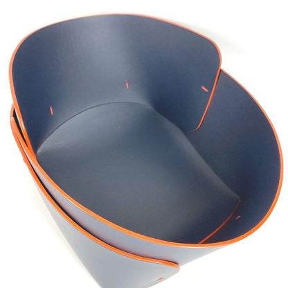 Louis Vuitton Object Overlay Bowl Leather Navy
