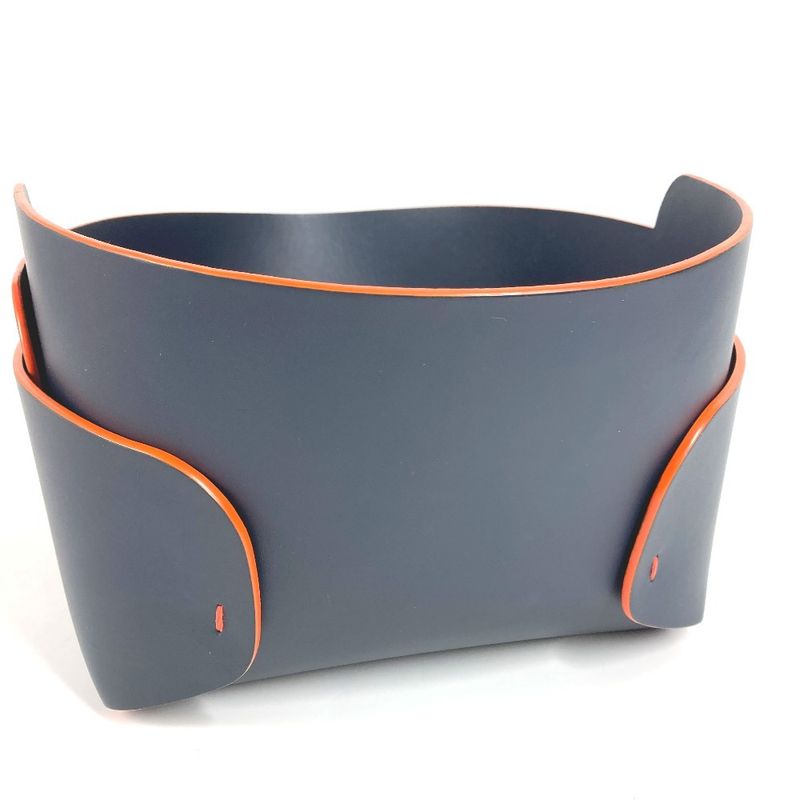 Louis Vuitton Object Overlay Bowl Leather Navy