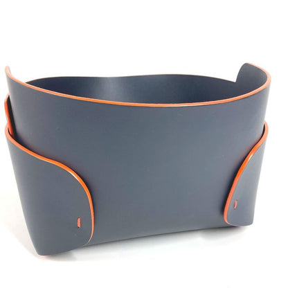 Louis Vuitton Object Overlay Bowl Leather Navy