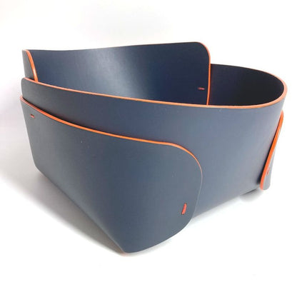 Louis Vuitton Object Overlay Bowl Leather Navy