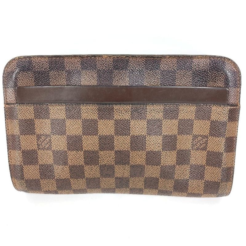 Louis Vuitton Second Bag Saint Louis N51993 Damier Canvas Ebene Brown