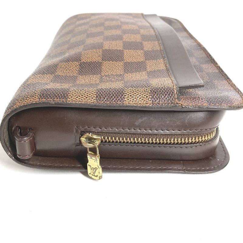 Louis Vuitton Second Bag Saint Louis N51993 Damier Canvas Ebene Brown
