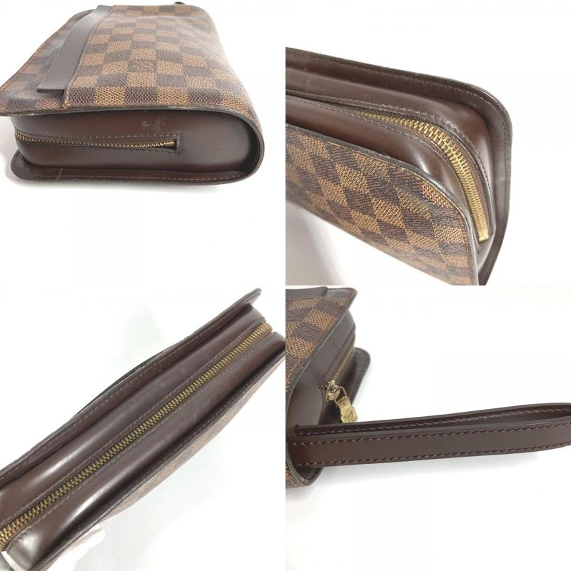 Louis Vuitton Second Bag Saint Louis N51993 Damier Canvas Ebene Brown