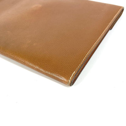 Hermes Second Bag Pochette Rio Pochette Rio Leather Brown