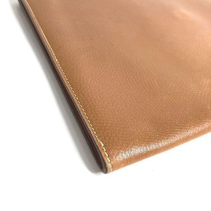Hermes Second Bag Pochette Rio Pochette Rio Leather Brown