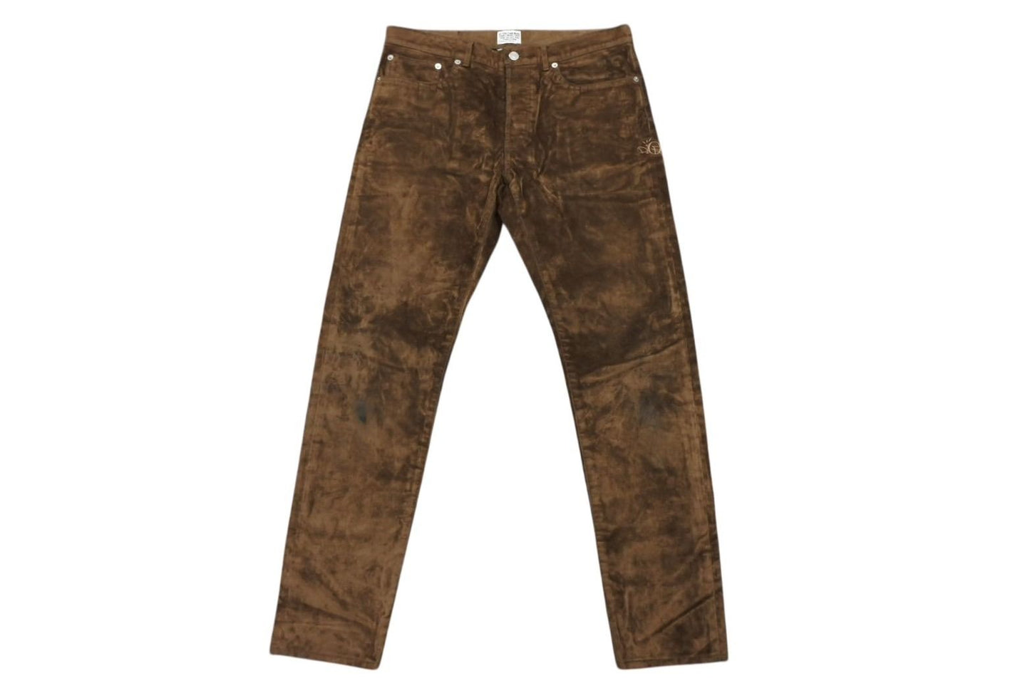 Dior Cactus Jack Suede Pants Brown