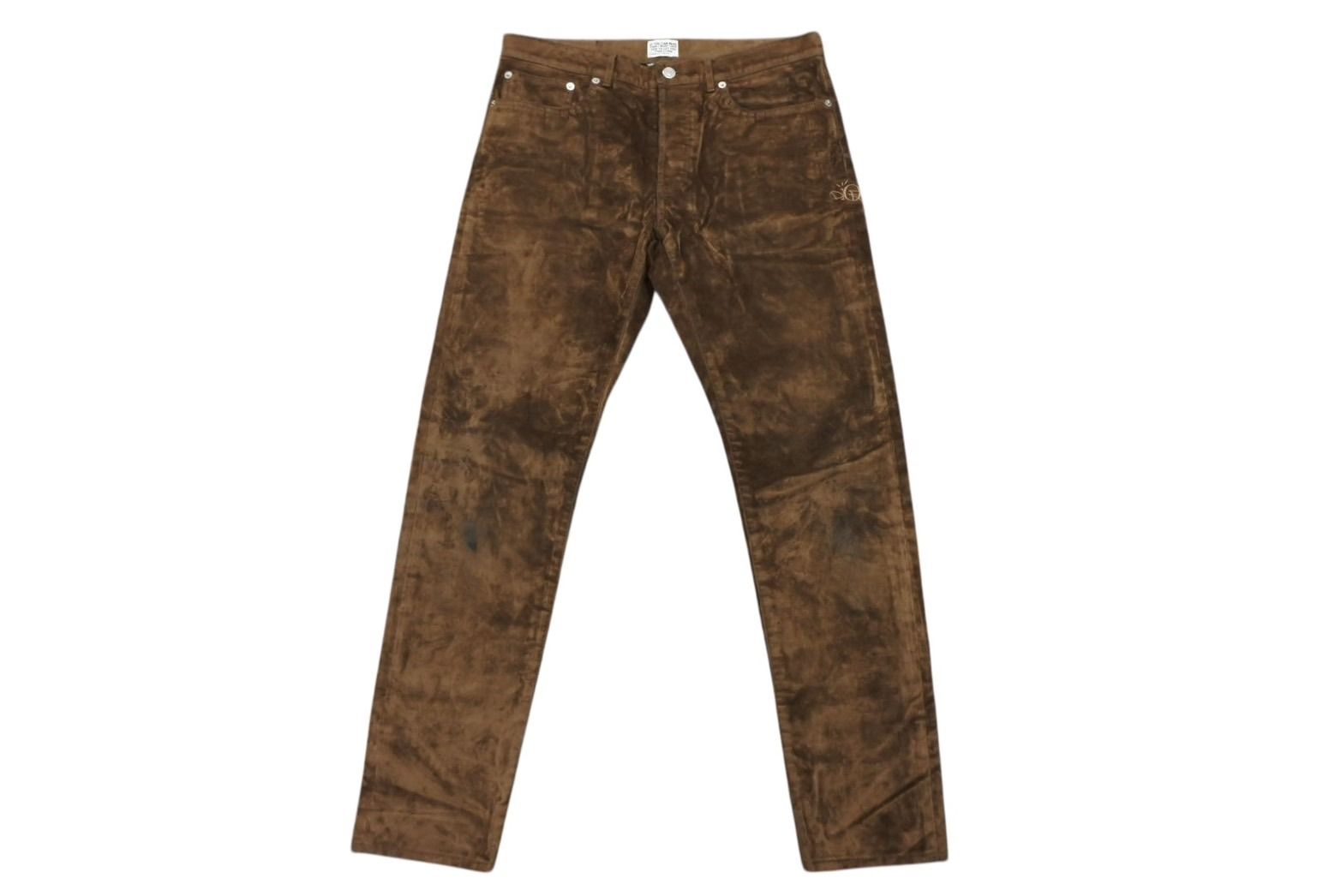 Dior Cactus Jack Suede Pants Brown