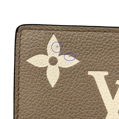 Louis Vuitton Wallet Monogram Bicolor Empreinte Women's Brand Bifold Wallet