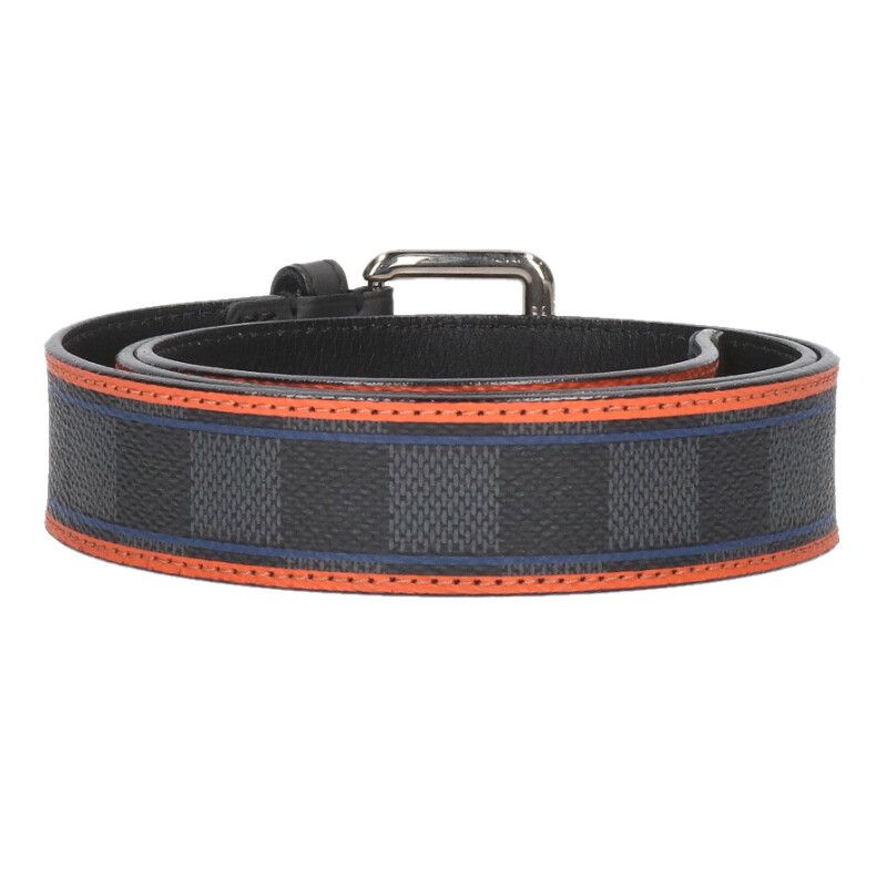 Louis Vuitton M9770 Damier Leather Belt Men's 90