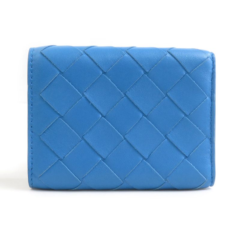 Bottega Veneta Trifold Wallet Intrecciato