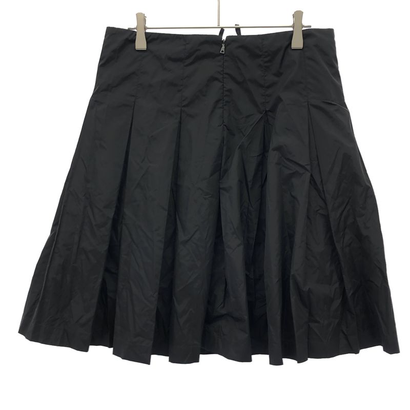 Prada Nylon Skirt 21l224 Black 40