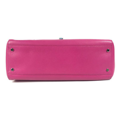 Tiffany & Co Tiffany & Co Shoulder Bag Logo Leather Pink