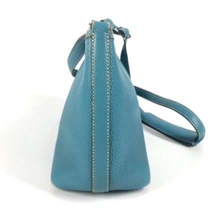 Hermes Shoulder Bag Berline PM Berline PM Leather Blue