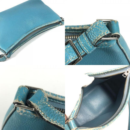 Hermes Shoulder Bag Berline PM Berline PM Leather Blue