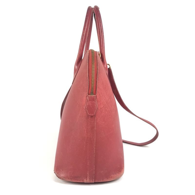 Hermes Handbag Bolide 35 Bolide 35 Courchevel Red