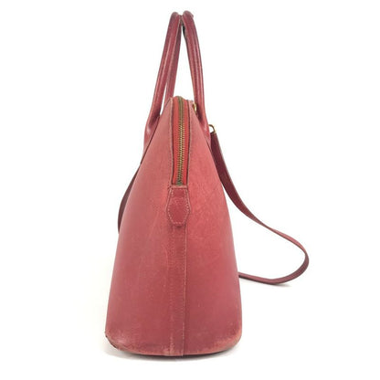 Hermes Handbag Bolide 35 Bolide 35 Courchevel Red