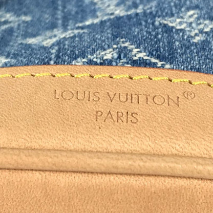Louis Vuitton Key Holder Micronoe M01700 Monogram Denim Canvas Blue