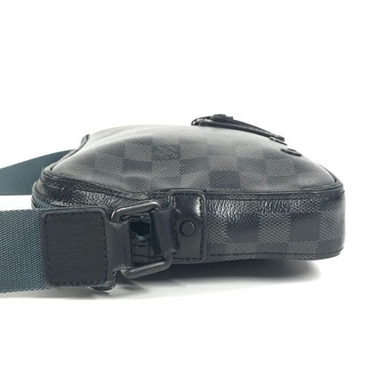 Louis Vuitton Shoulder Bag Alpha Messenger N40188 Damier Graphite Canvas Black