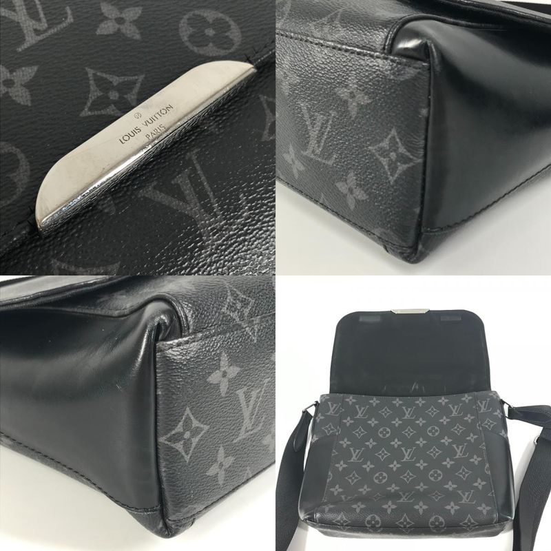 Louis Vuitton Shoulder Bag Messenger Explorer PM M40565 Monogram Eclipse Canvas