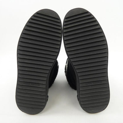 Louis Vuitton Logo Suede Snowdrop Line Boots