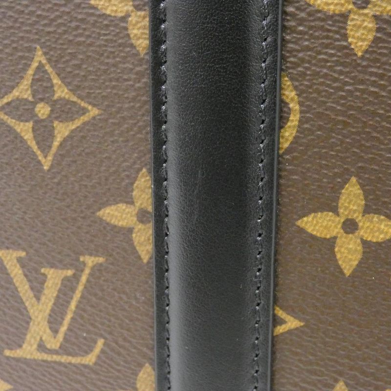 Louis Vuitton Monogram Macassar Weekend Tote GM M45733 Bag
