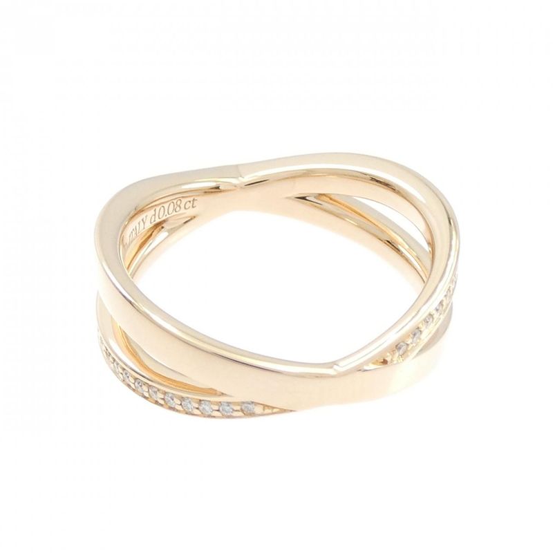 Tiffany & Co X Narrow Ring 0.08ct