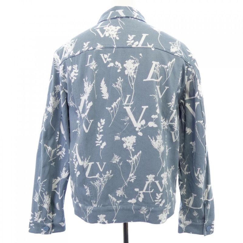 Louis Vuitton DNA Leaf Denim Jacket Hna59wnf1 Denim Jacket