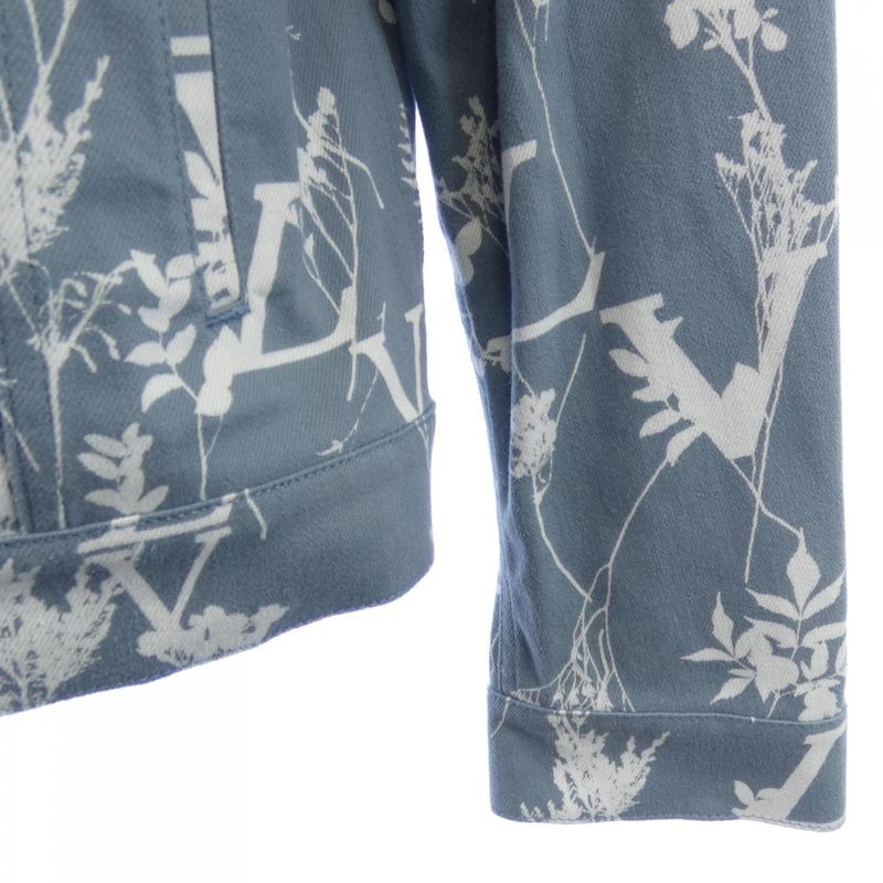 Louis Vuitton DNA Leaf Denim Jacket Hna59wnf1 Denim Jacket