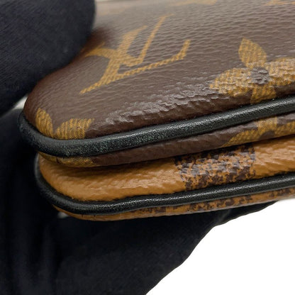 Louis Vuitton Shoulder Bag Monogram Giant Reverse Pochette Double Zip Noir Black
