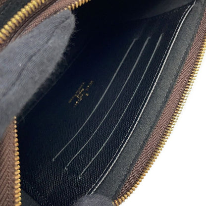 Louis Vuitton Shoulder Bag Monogram Giant Reverse Pochette Double Zip Noir Black
