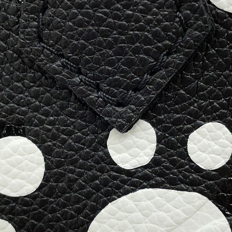 Louis Vuitton Handbag Monogram Empreinte Infinity Dot LV YK Nano Speedy Noir Black White