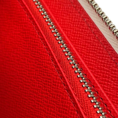 Louis Vuitton Wallet Epi Infinity Dot LV YK Zippy Yayoi Red White