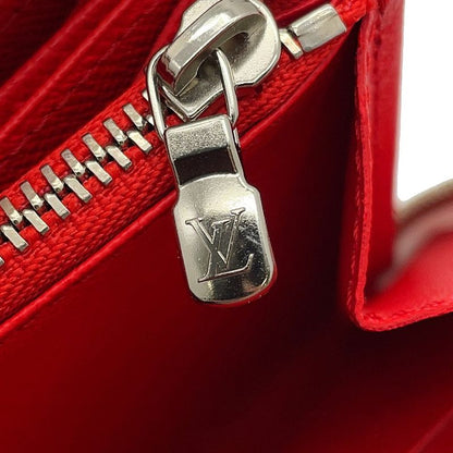 Louis Vuitton Wallet Epi Infinity Dot LV YK Zippy Yayoi Red White