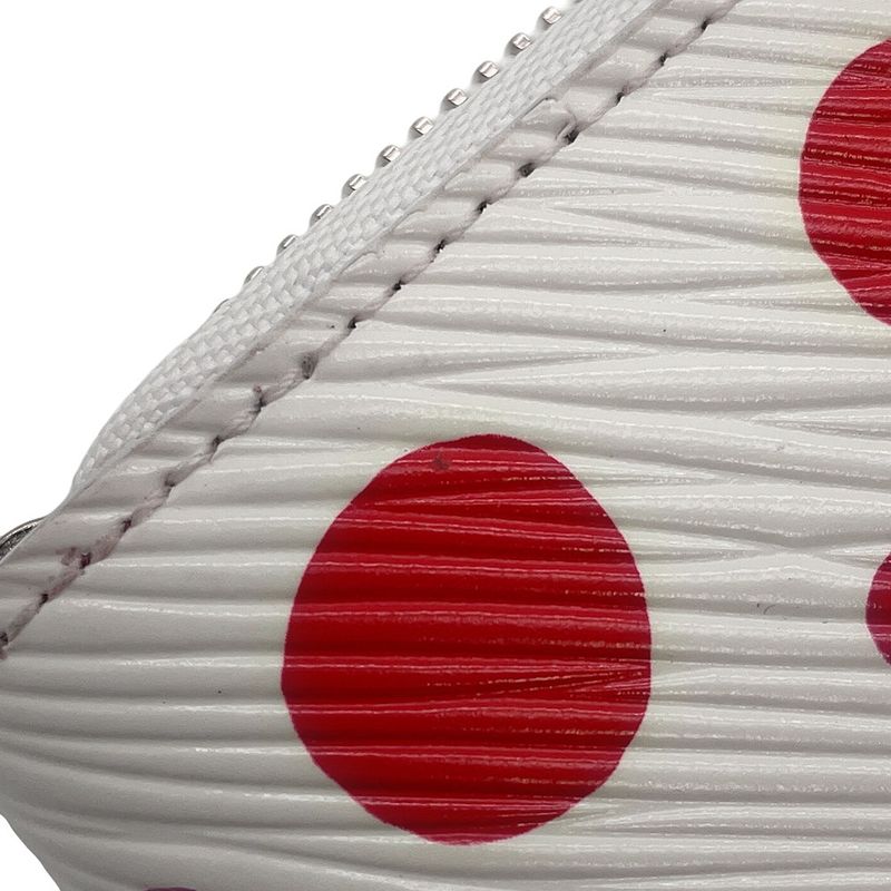Louis Vuitton Wallet Epi Infinity Dot LV YK Zippy Yayoi Red White