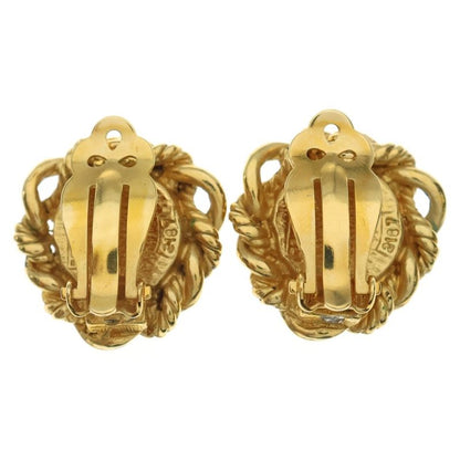 CHANEL Fake Pearl Earring 2187 White Gold GP