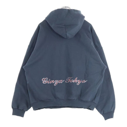 BALENCIAGA Ginza Series Hoodie Ginza Limited Pullover Sweat Parka Hoodie Black